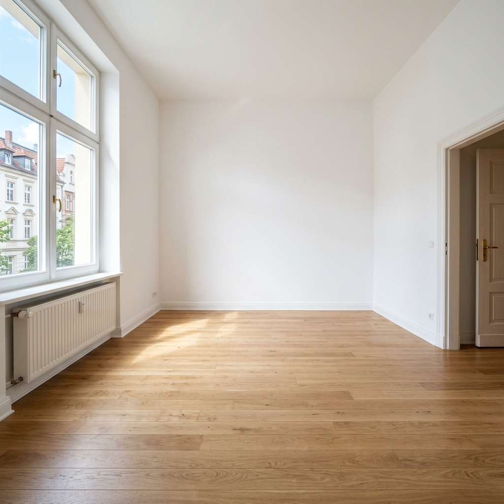 Saubere Wohnung nach Entrümpelung